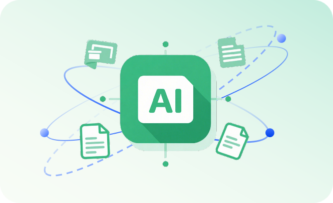 支持多格式文件上传,自动分析,快速构建AI知识库